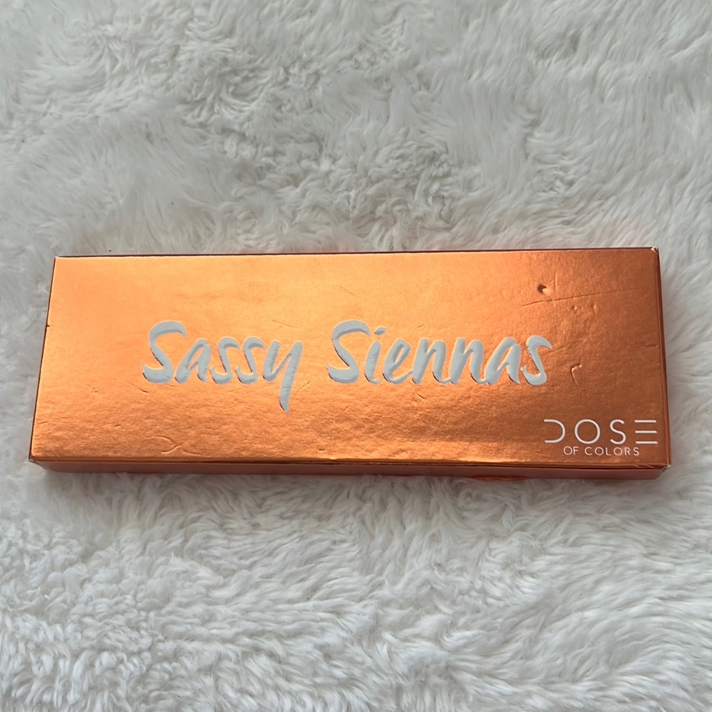 Dose of Colors palette “Sassy Siennas”
